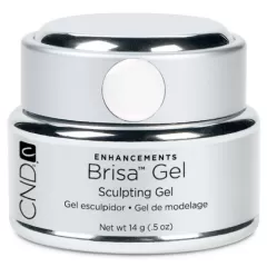Τζελ κτισίματος CND Brisa Pure White Opaque 14g - www.creativegroup.gr