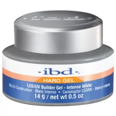Τζελ κτισίματος νυχιών IBD Intense White Builder Gel 14ml - www.creativegroup.gr
