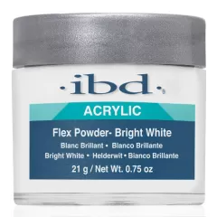 Σκόνη ακρυλικού IBD Flex Powder Bright White 21g - www.creativegroup.gr