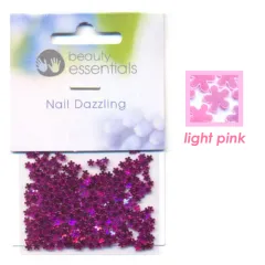 Nail art Dazzling Flower Ροζ Ανοιχτό - www.creativegroup.gr