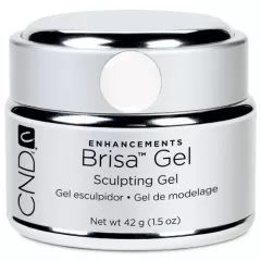 CND Brisa gel Pure White Opaque 42g - www.creativegroup.gr