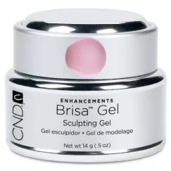 Τζελ κτισίματος CND Brisa Warm Pink Semi Sheer 14g - www.creativegroup.gr