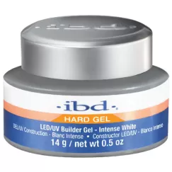 Τζελ κτισίματος νυχιών IBD Intense White Builder Gel 14ml - www.creativegroup.gr