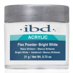 Σκόνη ακρυλικού IBD Flex Powder Bright White 21g - www.creativegroup.gr