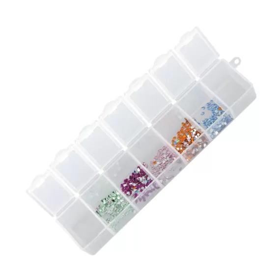 Θήκη nail art 7 θέσεων - www.creativegroup.gr