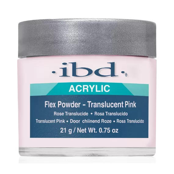 Σκόνη ακρυλικού IBD Flex Powder Translucent Pink 21g - www.creativegroup.gr