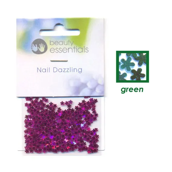 Nail art Dazzling Flower Πράσινο - www.creativegroup.gr