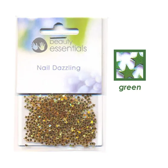 Nail art Dazzling Star Πράσινο - www.creativegroup.gr