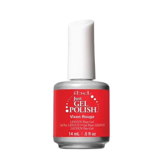 Ημιμόνιμο βερνίκι νυχιών Just gel polish "Vixen Rouge" - www.creativegroup.gr