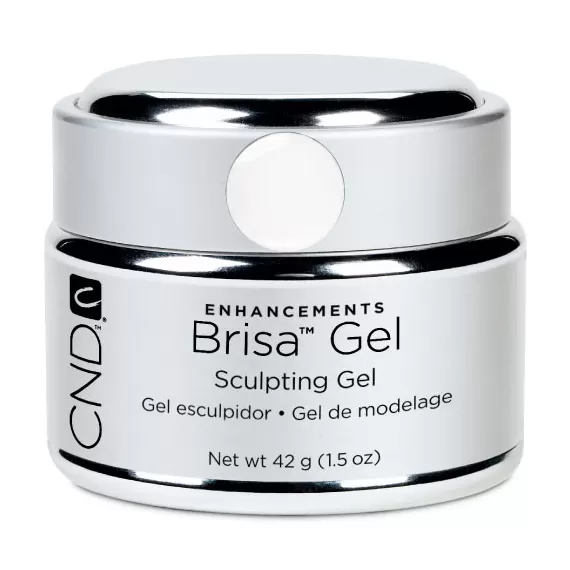 CND Brisa gel Pure White Opaque 42g - www.creativegroup.gr
