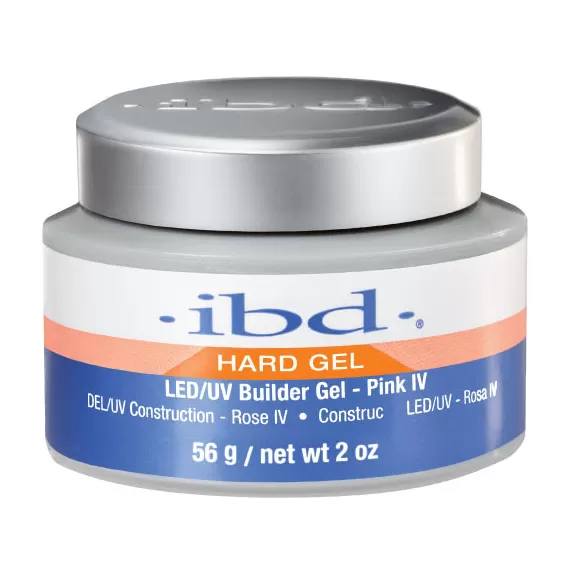 Τζελ κτισίματος νυχιών IBD Builder Gel Pink IV 56g - www.creativegroup.gr